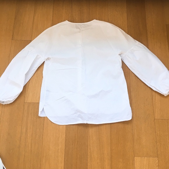 🌟SaLE🌟Massimo dutti collarless shirt sz 8 - Picture 3 of 5